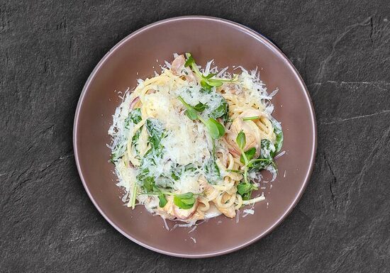 Spageti ar vistas fileju