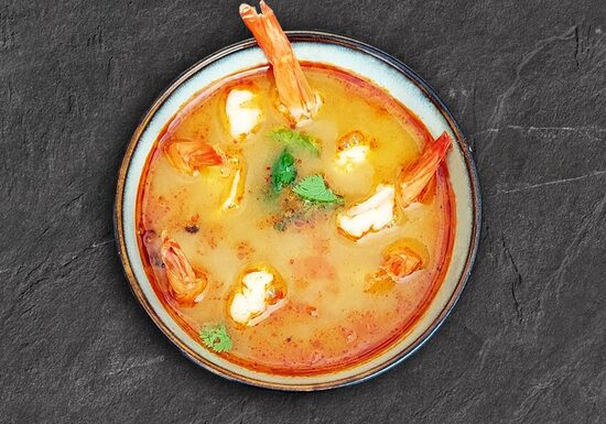 Tom yum ar tīģergarnelēm